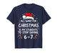 Students Saying 6-7 67 Six Seven Funny Teacher Christmas T-Shirt