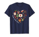 Christmas Med Surg Nurse Cute Heart Nursing Medical Surgical T-Shirt
