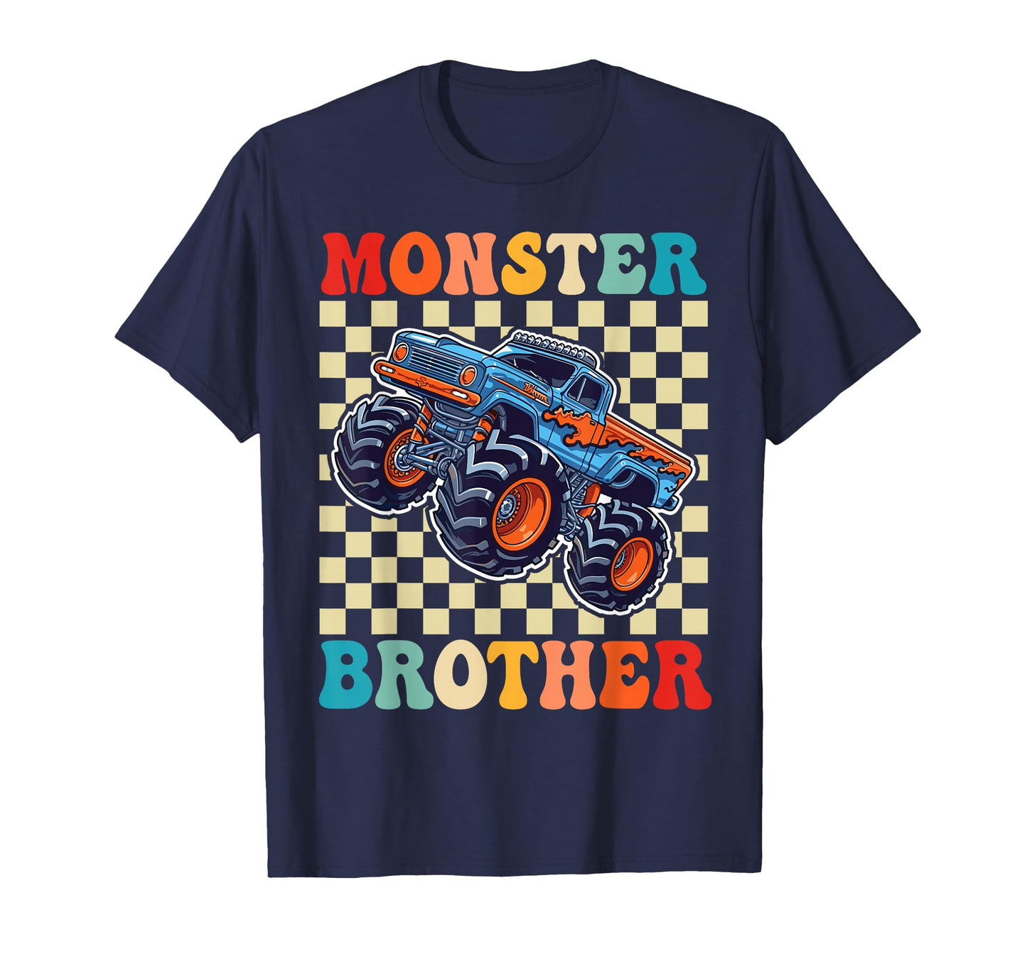 Monster Truck Brother Family Matching Monster Trucks T-Shirt
