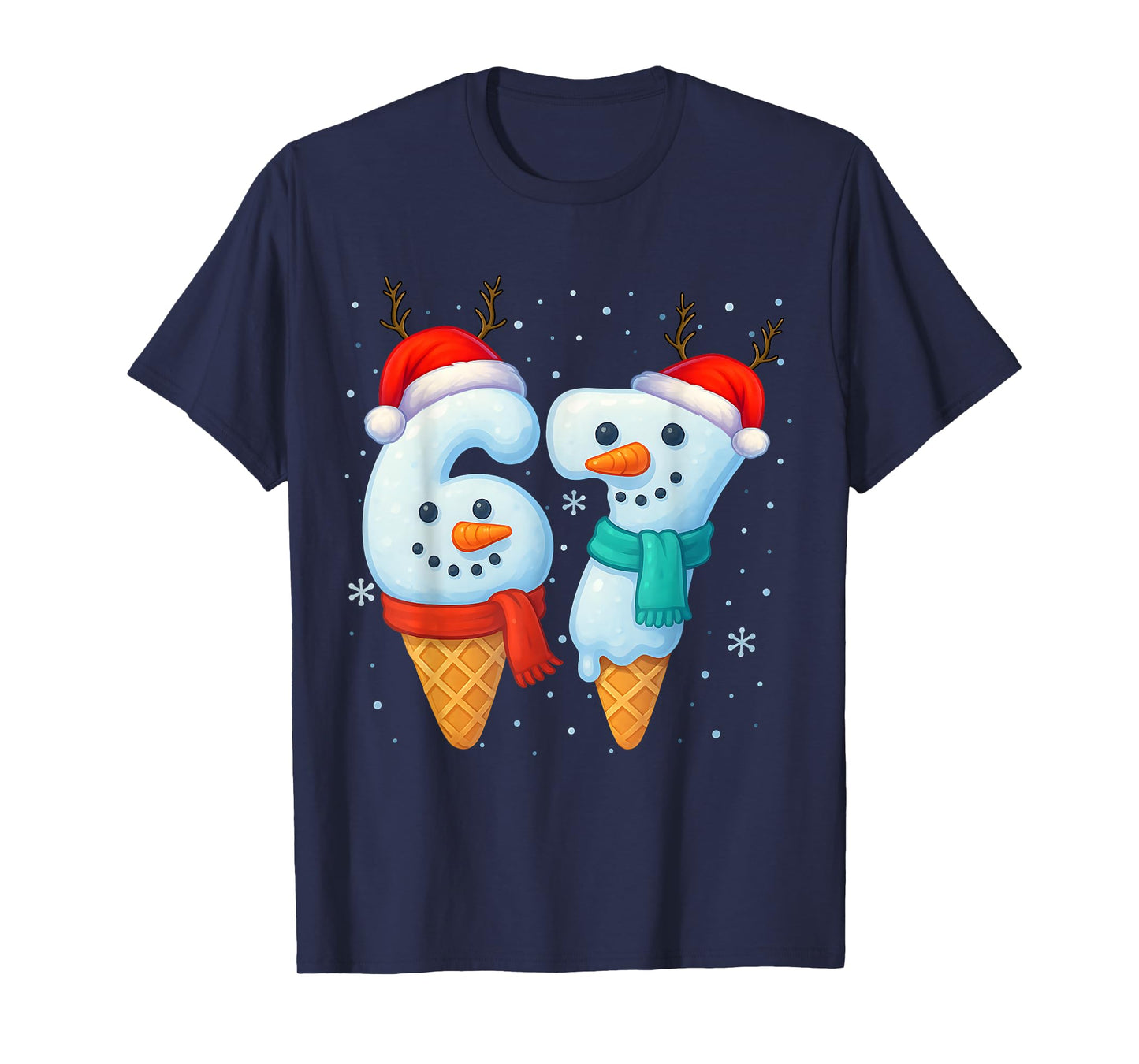 67 Meme Six Seven for Kids Women Men Boys Girls Christmas T-Shirt