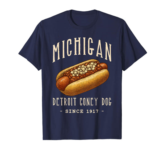 Detroit Coney Dog Food T-Shirt