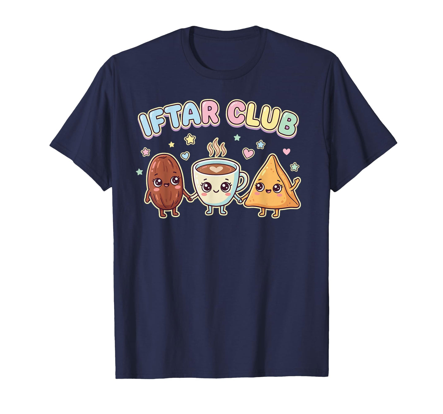 Iftar Club Samosa Date Coffee Muslim Holy Month Ramadan T-Shirt