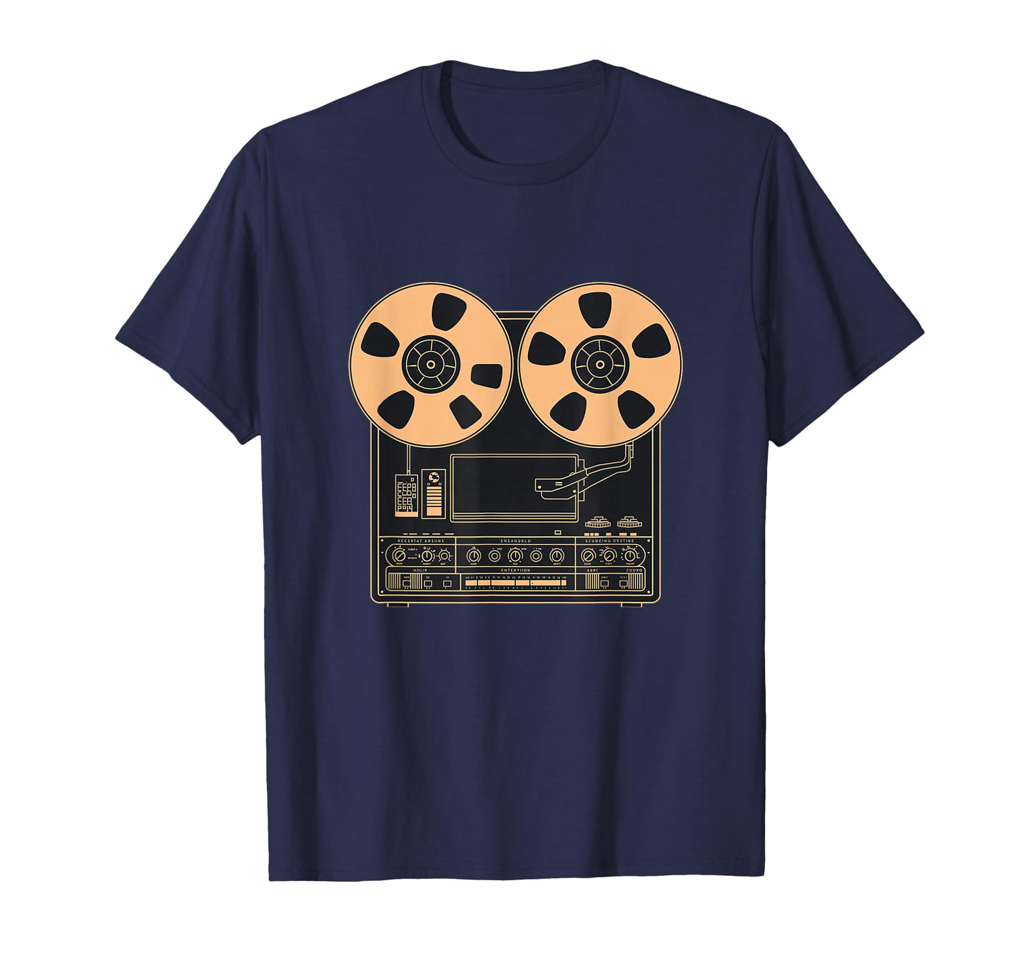 Analog Reel to Reel Recorder Art for Studio and Music Fans T-Shirt
