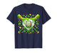 St Patrick Day Baseball Drip Ice Cream Baseball Home Plate T-Shirt