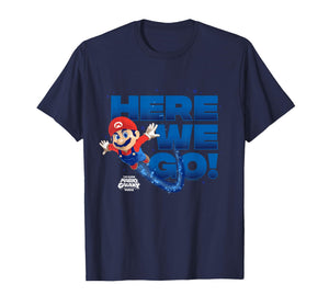 The Super Mario Galaxy Movie Mario Here We Go! T-Shirt