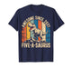 5 Year Old Dinosaur 5th Birthday Five Saurus Boys Kids T-Shirt