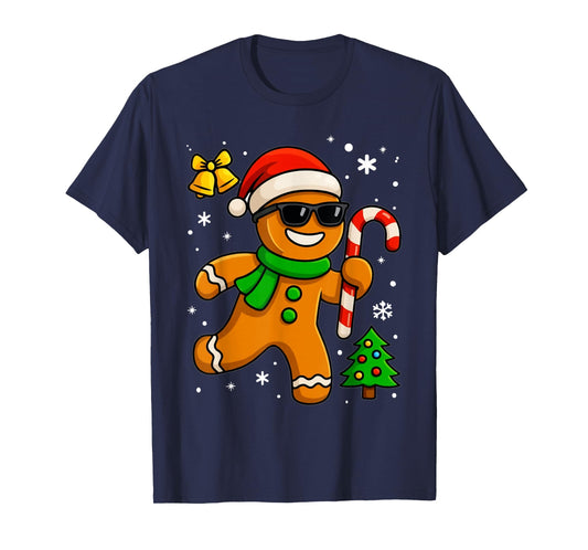 Gingerbread Man Funny Christmas Cookie Costume Baking Team T-Shirt