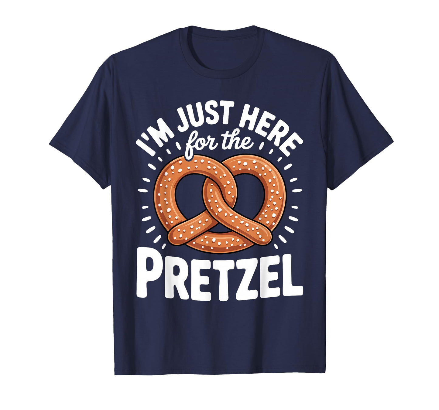 Funny Pretzel Design for Men Women Boys Girls Pretzels Lover T-Shirt