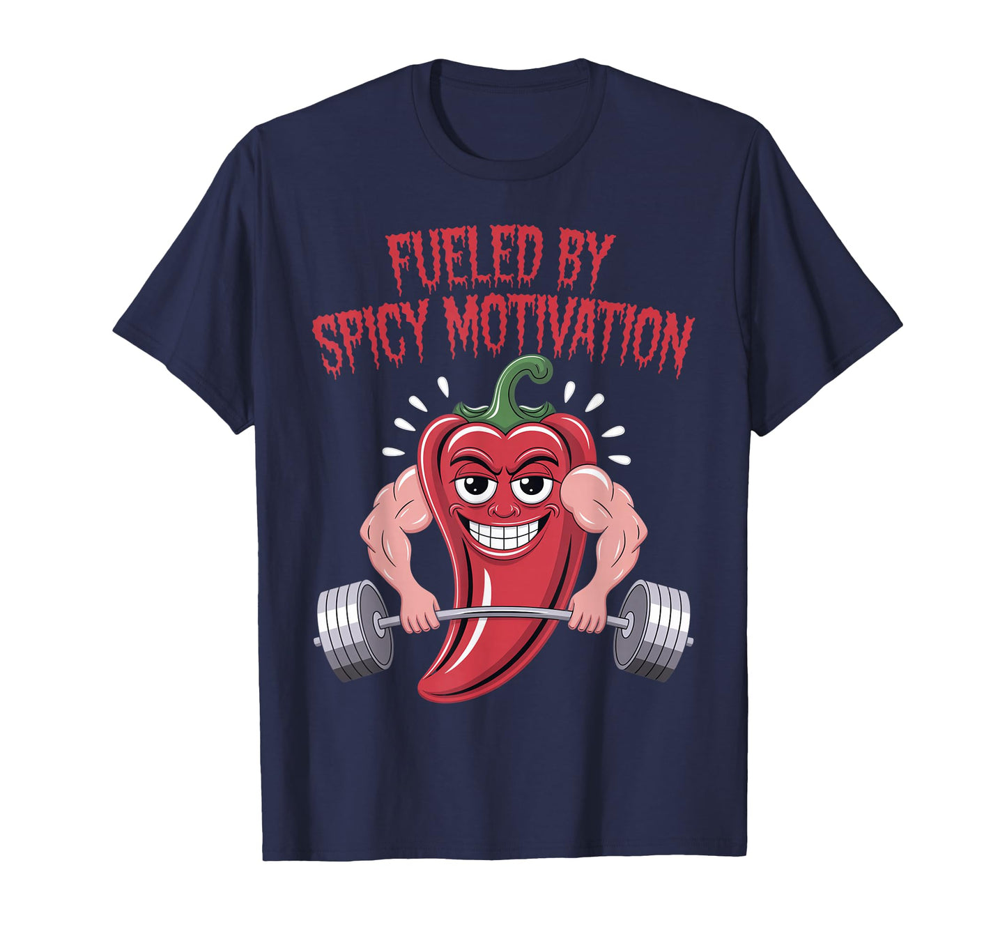 Spicy Pepper Gym Design for Workout Lovers T-Shirt