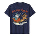 Funny Fly You Fools Santa Sleigh Reindeer Christmas T-Shirt