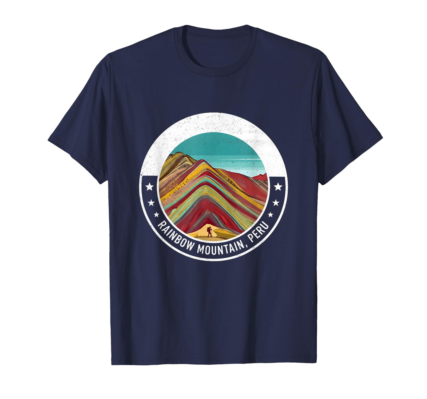 Rainbow Mountain Peru Travel Souvenir T-Shirt