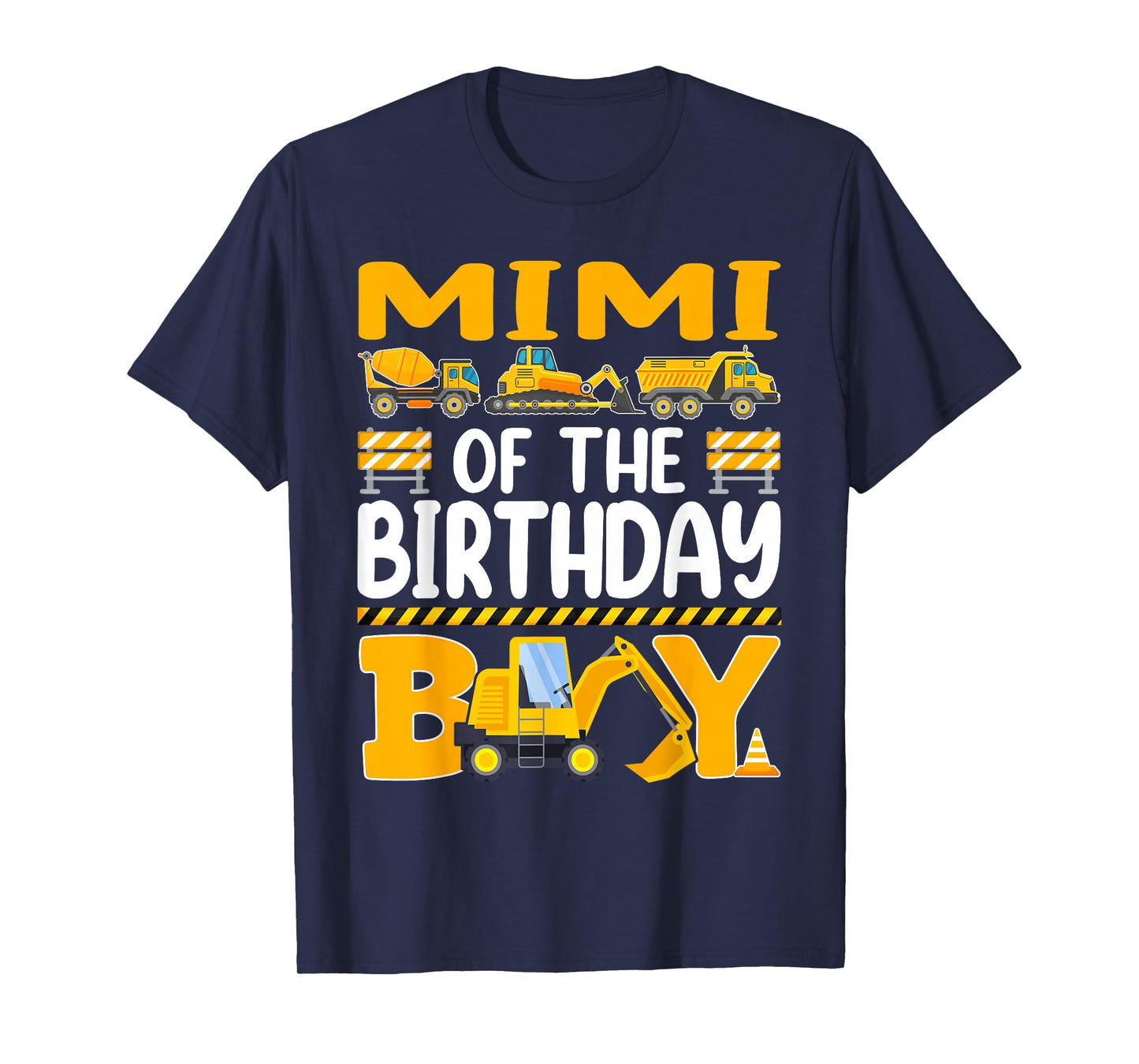 Mimi of The Birthday Boy Construction Birthday Party T-Shirt