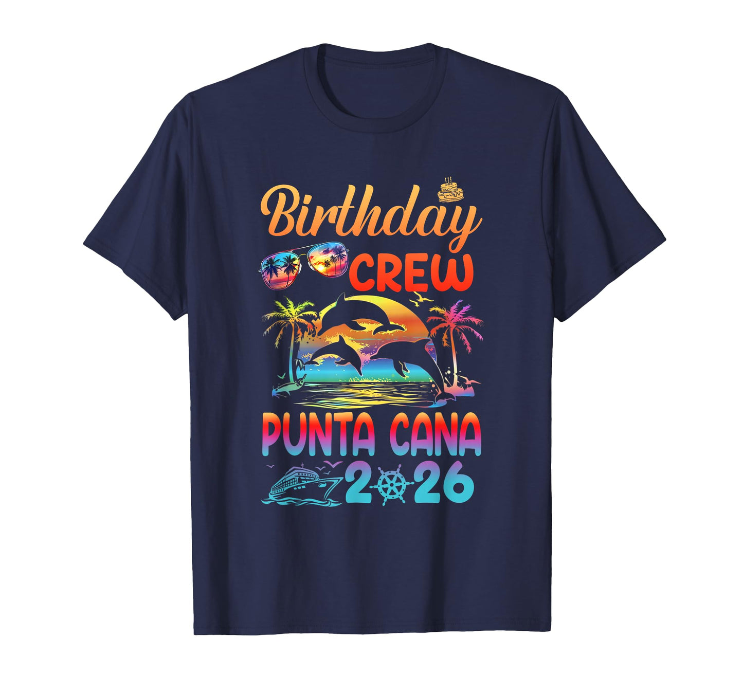 Punta Cana Birthday Trip Vacation 2026 Matching Group T-Shirt