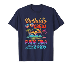 Punta Cana Birthday Trip Vacation 2026 Matching Group T-Shirt