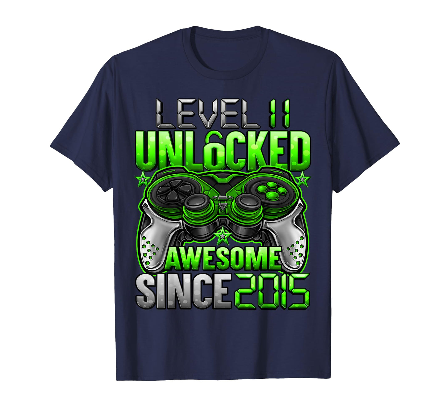 Level 11 Unlocked 11 Year Old Gifts Boys 11th Birthday Boy T-Shirt