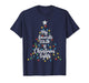 My Favorite Color is Christmas Lights Funny Xmas Family T-Shirt