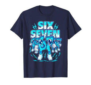 67 Meme Six Seven 6 7 Italian Brainrot Birthday Kids Boys T-Shirt