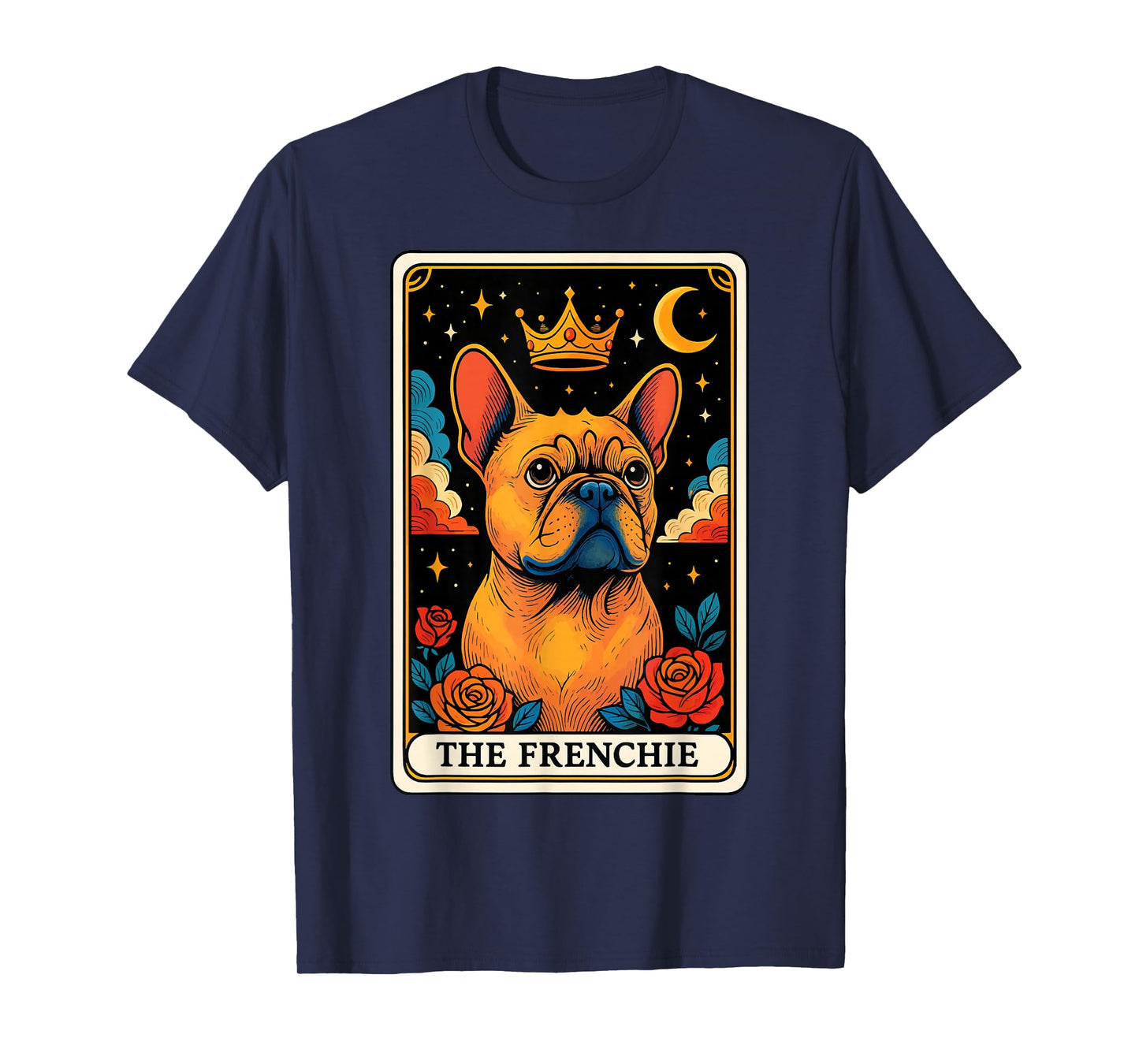 The Frenchie Tarot Card T-Shirt