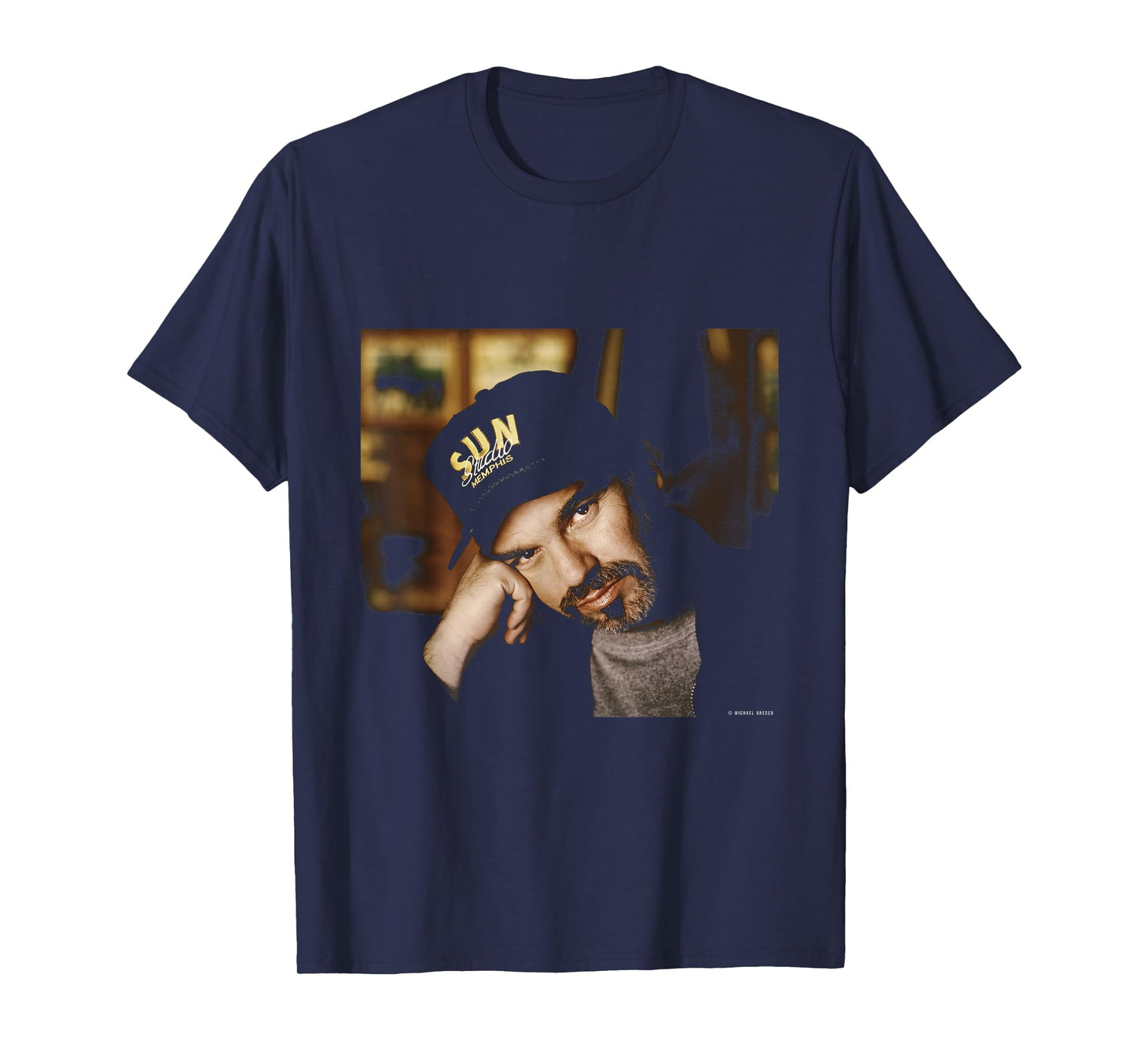 Billy Bob Thornton Bad Santa Sling Blade by Michael Grecco T-Shirt