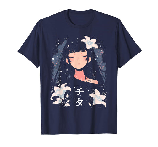 Anime Waifu Cute Anime Manga Cat Girl Sweet Retro Japan T-Shirt