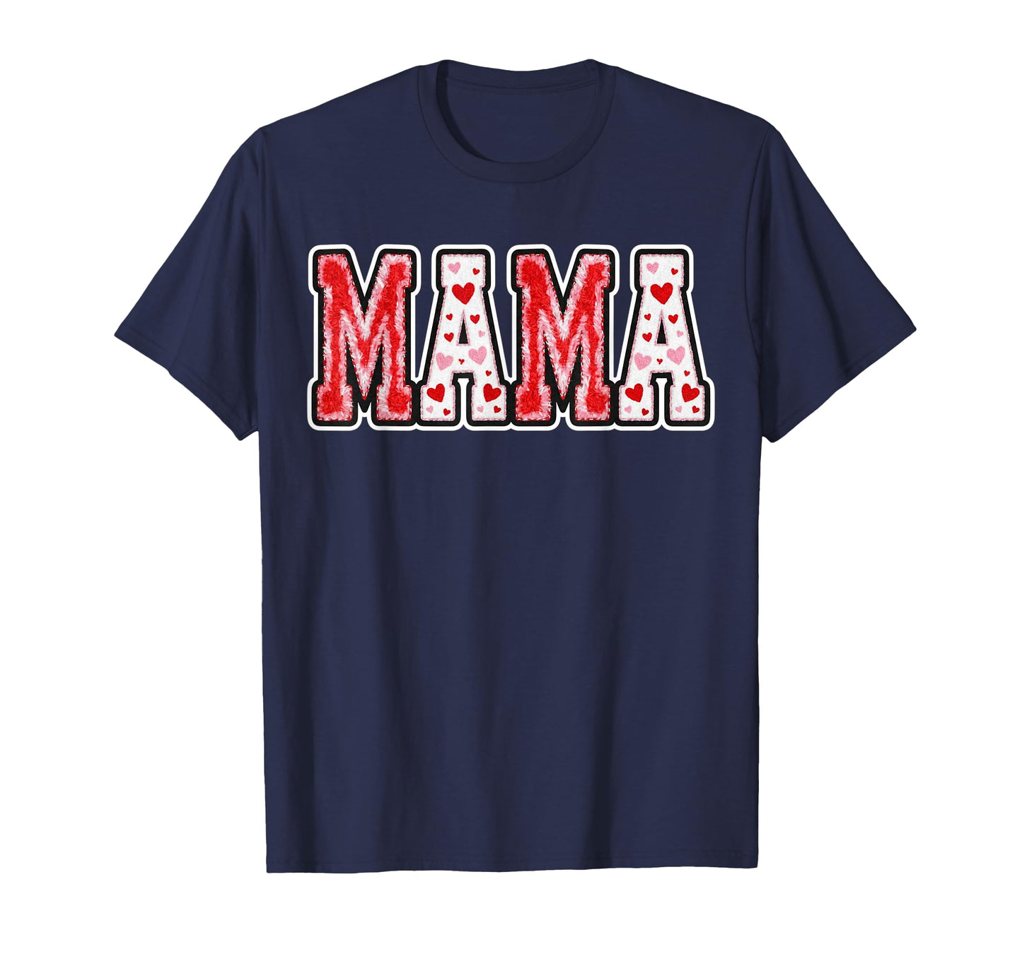 Gifts Love Mother Hearts Mama Valentine Mom Valentines T-Shirt