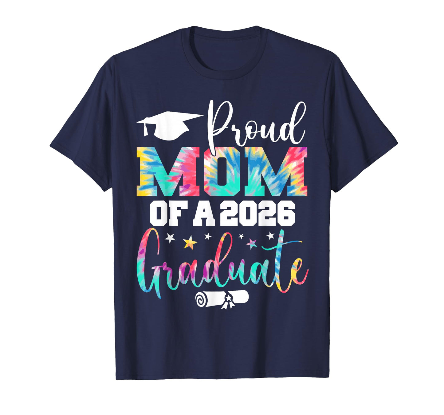 Mom Senior 2026 Proud Mom of A Class of 2026 Graduate T-Shirt