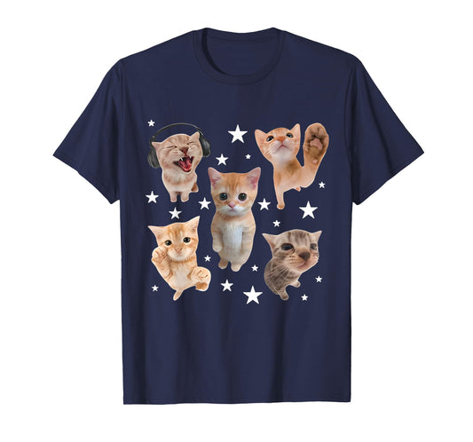 Funny Cat Meme Cute Kitty Kitten for Men Women T-Shirt