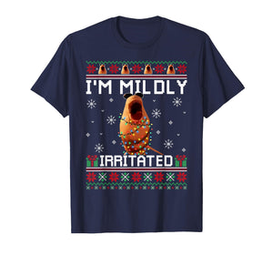 I'm Mildly Irritated Marcus The Worm Christmas Funny Meme T-Shirt