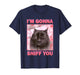 I'm Gonna Sniff You Funny Brainrot Cat Meme T-Shirt