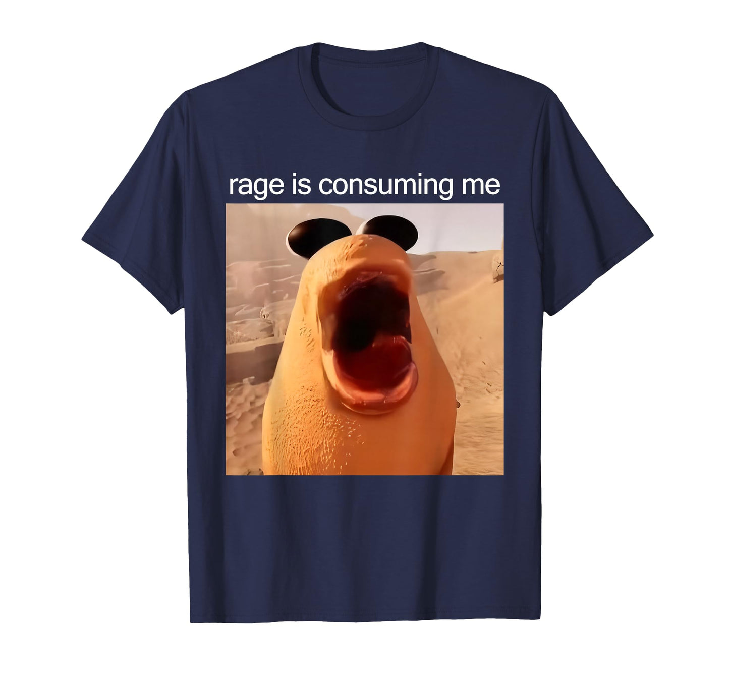 Rage is Consuming Me Marcus The Worm Meme T-Shirt