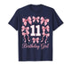 11th Birthday Shirt for Girls Coquette Bow 11 Year Old T-Shirt