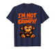 I’m Not Grumpy Funny Angry Monkey Cartoon T-Shirt
