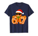Funny 67 Christmas 6 7 Gingerbread Six Seven for Kids Boys T-Shirt