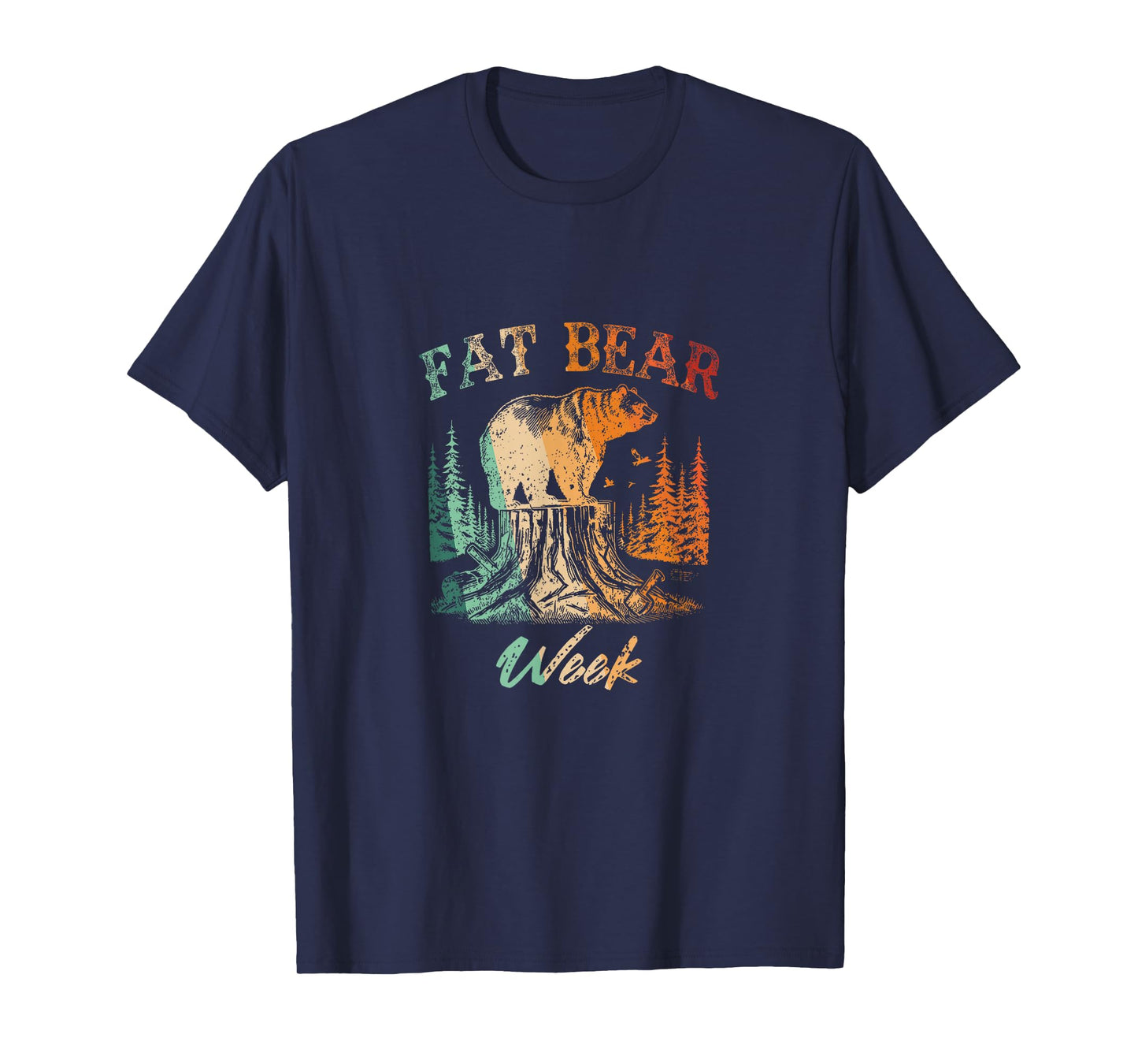 Fat Bear 2025 Fat Bear Week Protect Animal Lovers T-Shirt