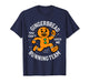 Funny Gingerbread Running Team Christmas Run Runner Xmas T-Shirt