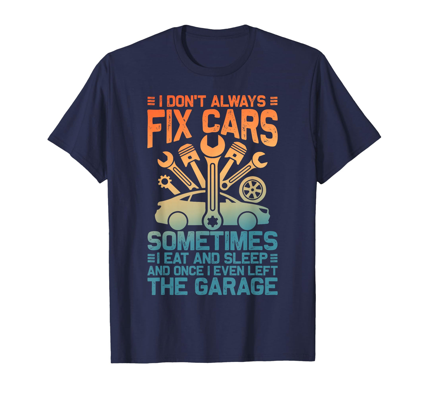 Funny Car Mechanic Shirt for Men Mechanic Garage T-Shirt