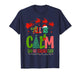 All Calm Said No Teacher Funny Preppy Xmas Said No Teacher T-Shirt