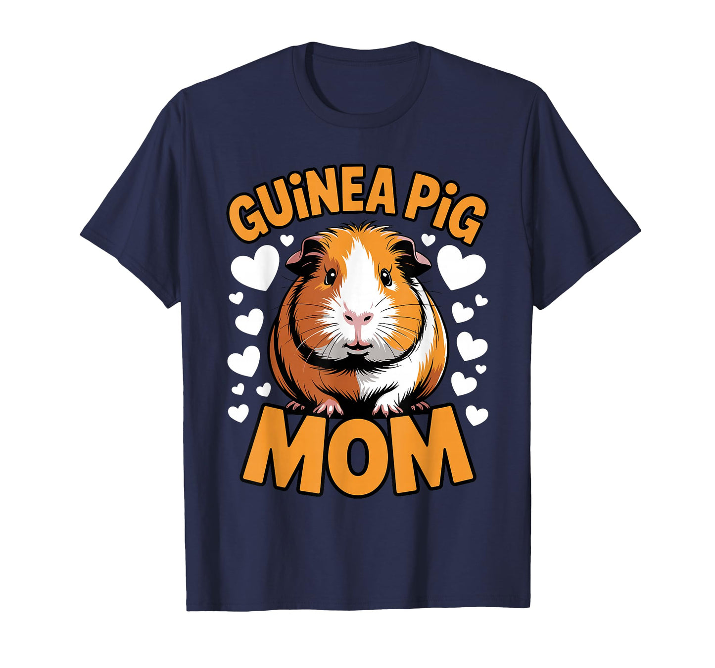 Cute Guinea Pig Art for Women Girl Adult Guinea Pig Lovers T-Shirt