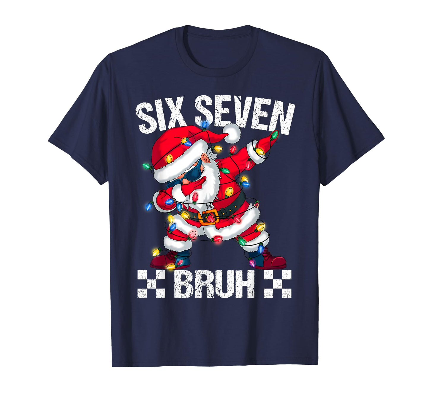 Six Seven Burh 67 Funny Xmas 6 7 Meme Men Women Kids T-Shirt