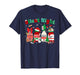 Retro Propofol Silent Night ICU Nurses Funny Merry Christmas T-Shirt