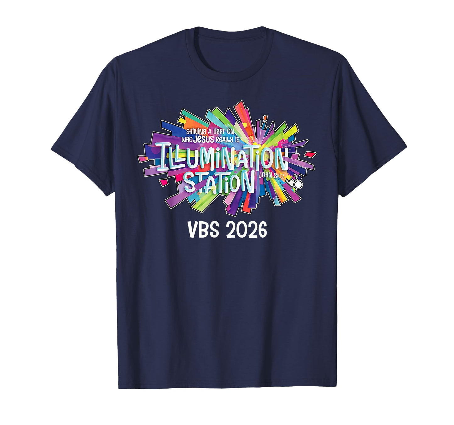 Illumination Station VBS 2026 Bible Jesus Christian Lights T-Shirt