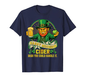 Vintage Barry Maccockin Cider Funny St Patrick's Day T-Shirt