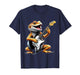 Funny Bearded Dragon Playing Guitar Animal Music Lover T-Shirt