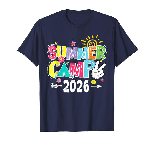 2026 Summer Camp 2026 Summer Vacation Matching Family Group T-Shirt