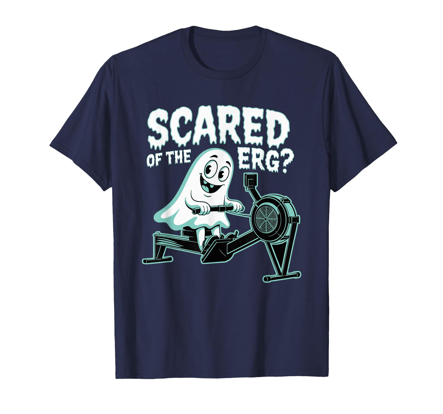 Rower Rowing Boat Halloween Erg Rowing Team T-Shirt