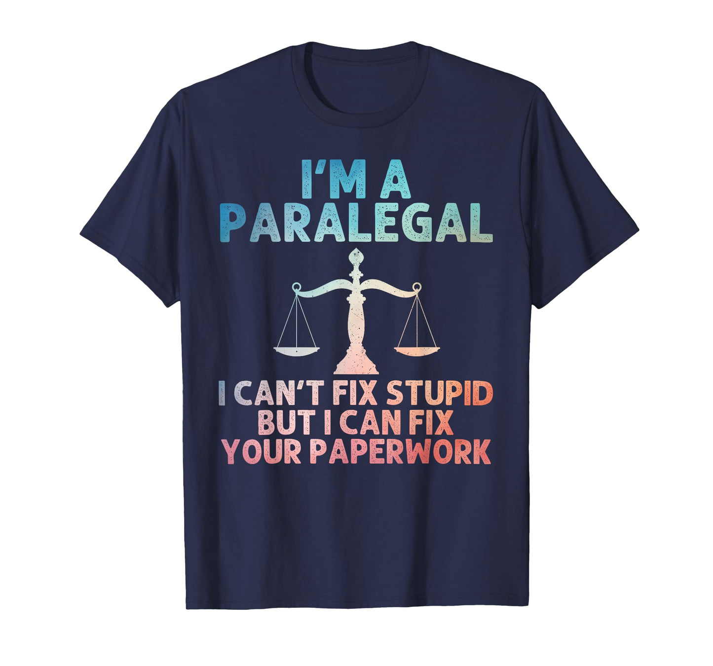 Best Paralegal Art for Men Women Law Student Paralegal T-Shirt