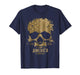 Skull USA Birthday Rugged Grunge 250 Quarter Millennium Men T-Shirt