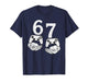 Funny 67 Meme Six Seven Video Games Gamer Gaming Boys Kids T-Shirt