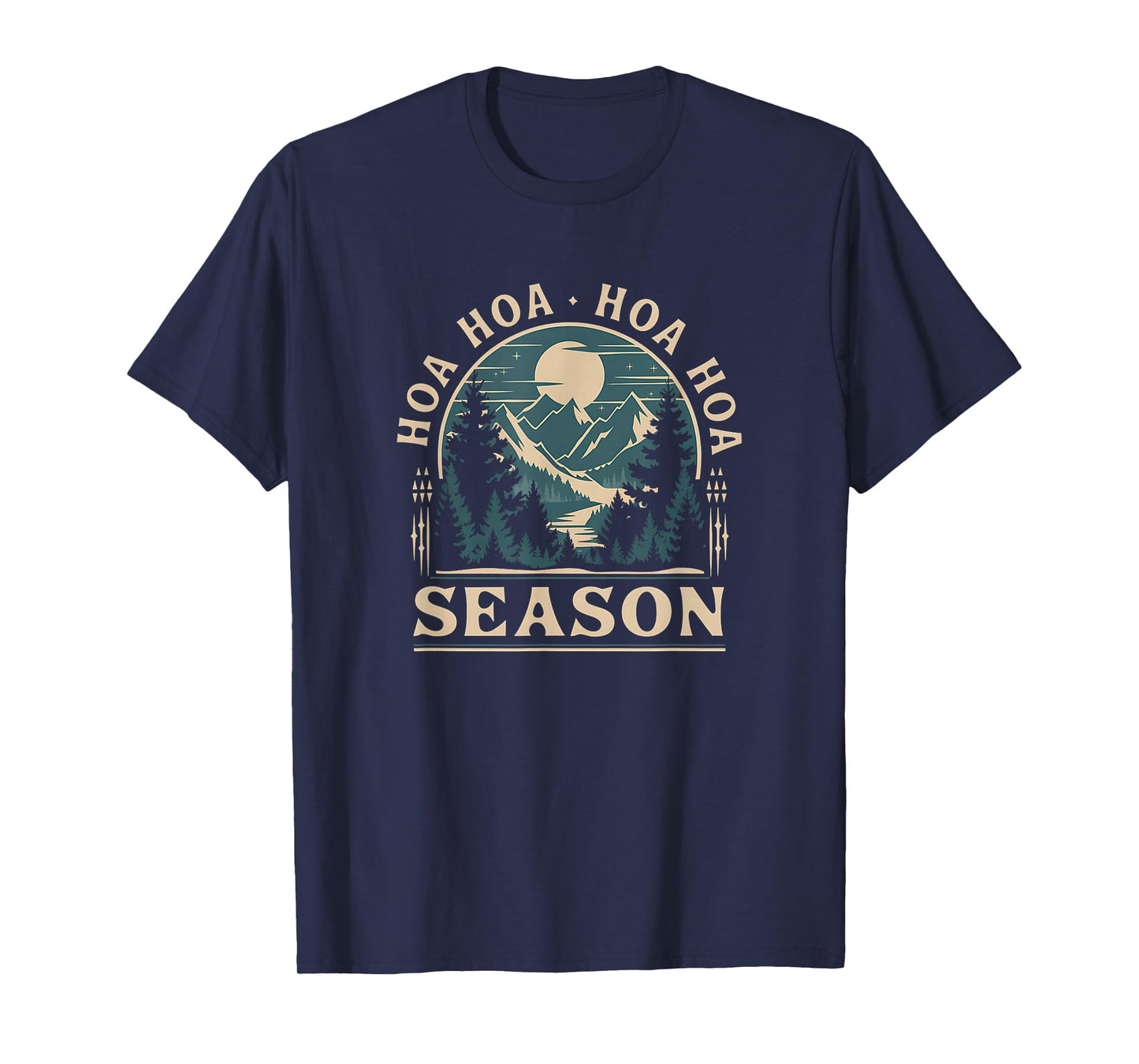 Twilight Lover Pine Forest HOA Cozy Season T-Shirt