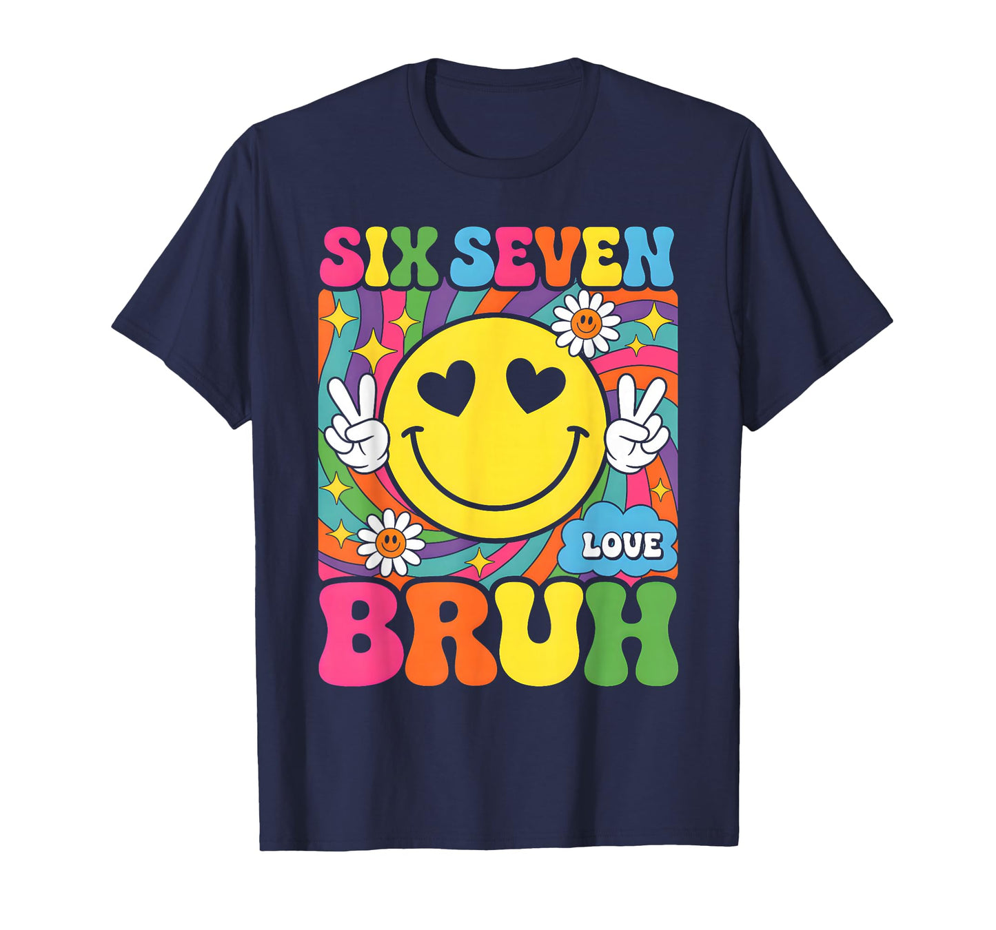 67 Meme Slang 6 7 Six Seven Bruh Funny Boys Kids T-Shirt